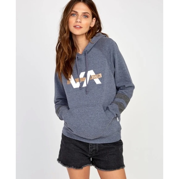 π₯π₯RVCA - VA STRIPE HOODIEπ₯π₯ - Picture 2 of 8